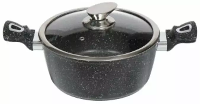 Кастрюля Daniks Олимп CAS-2235-BLM