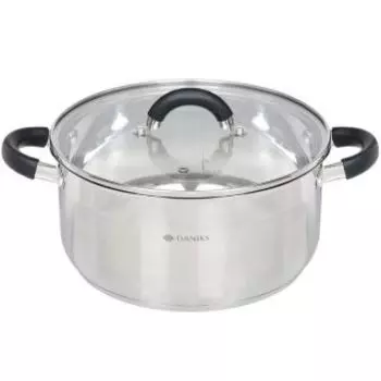 Кастрюля Daniks QS-1-24 5,4л