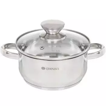 Кастрюля Daniks QS-S-16 1,6л