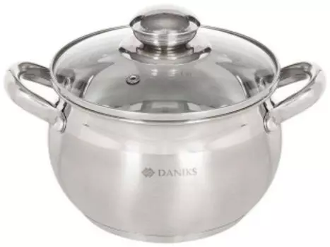 Кастрюля Daniks SD-18 3л