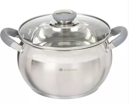 Кастрюля Daniks SD-20N 4л
