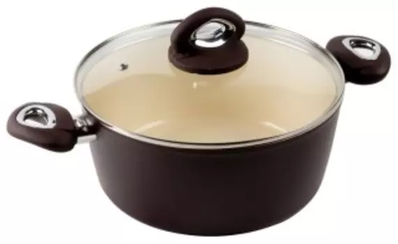 Кастрюля Endever Stone-Creme-24С (80859)