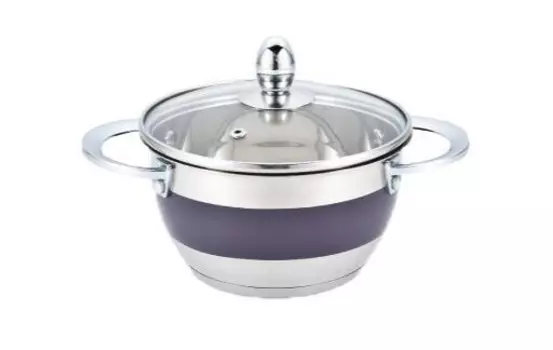 Кастрюля Green Point 2211P-GP фиолетовый