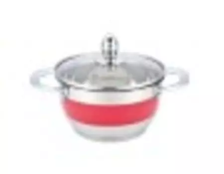 Кастрюля Green Point 2211R-GP красная 1,5л