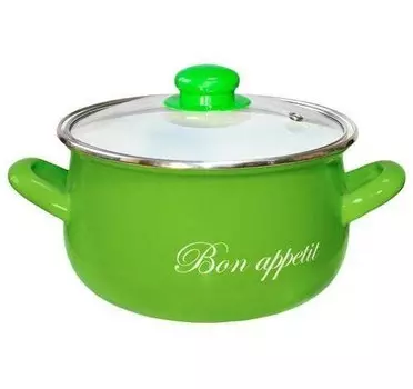 Кастрюля Interos Грин 5,1л (2234D)