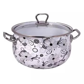 Кастрюля Interos Кружево 5,1л (1279)