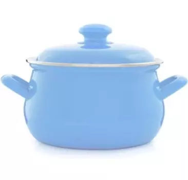 Кастрюля Эстет ЭТ-72301 голубая (49020)