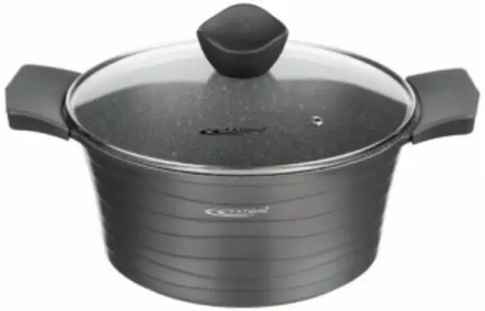 Кастрюля Катунь Графит КТ-АЛ02-К28