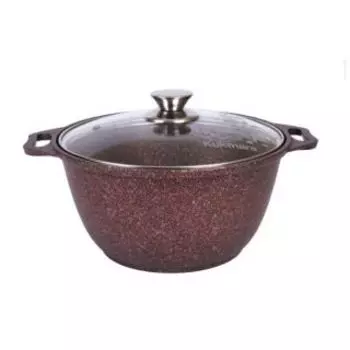Кастрюля Kukmara кга22а Granit ultra red 2л