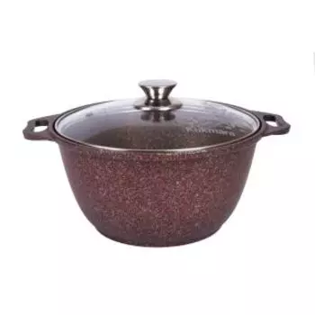 Кастрюля Kukmara кга42а Granit ultra red 4л