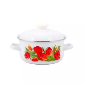 Кастрюля Лысьва 1512АП2/4 Кастр. эм. 3,0л Ласк май