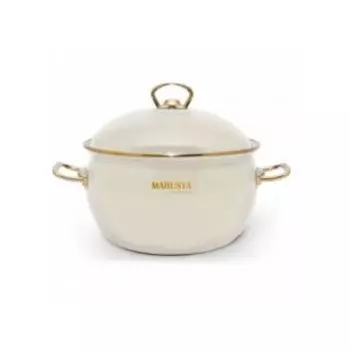 Кастрюля Маруся 0522 5л кремовая