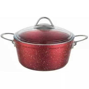 Кастрюля Маруся 6001-26к 5,5л красный