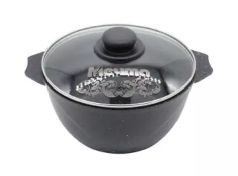 Кастрюля Мечта Гранит black Induction Pro 4л (44802И)