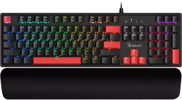 Клавиатура A4Tech Bloody S515R механическая черный