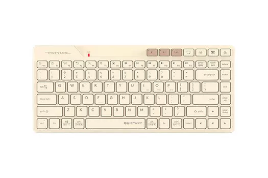 Клавиатура A4Tech Fstyler FBK26C AS бежевый