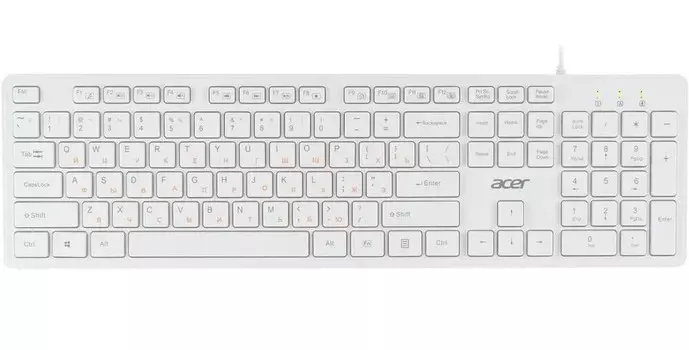 Клавиатура Acer OKW123 белый