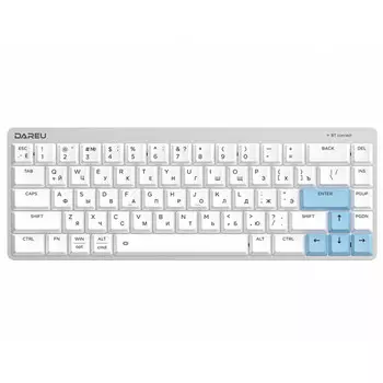 Клавиатура Dareu EK868 White/Blue (Red switch)