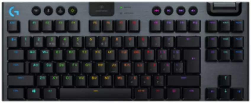 Клавиатура Logitech G915 TKL Lightspeed черный (920-009536)