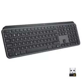 Клавиатура Logitech MX Keys USB черный (920-009417)