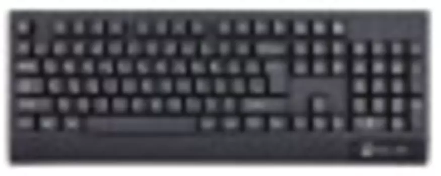 Клавиатура Oklick 115M черный USB