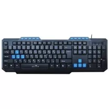 Клавиатура Oklick 750G черный/черный USB