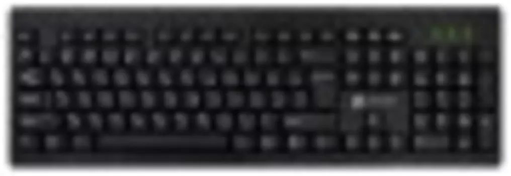 Клавиатура Oklick 95M черный USB