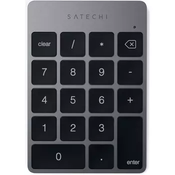 Клавиатура Satechi Aluminum Slim серый космос (ST-SALKPM)