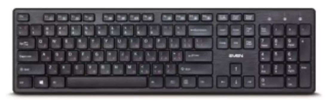 Клавиатура Sven KB-E5900W чёрная