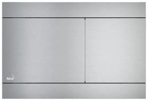 Кнопка смыва Alca plast FUN алюминий матовый
