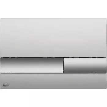 Кнопка смыва Alca plast M1732 Хром-матовая