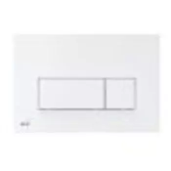 Кнопка смыва Alca plast M570 белый глянец