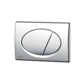 Кнопка смыва Alca plast M672 хром-матовый