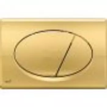 Кнопка смыва Alca plast M75 золотая