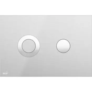 Кнопка смыва Alca plast TURN-INOX мат/глянец