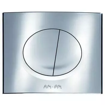 Кнопка смыва Am.Pm I534151 Клавиша XS Bliss L ABS, глянц. хром