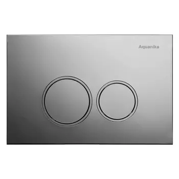 Кнопка смыва Aquanika BASIC 01.02.19 хром