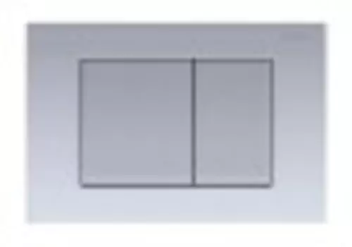 Кнопка смыва AQUATEK 001C Хром матовая (клавиши квадрат) (KDI-0000011)