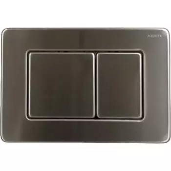 Кнопка смыва Aquatek 003A нержавеющая сталь (клавиша квадрат) (KDI-0000032)