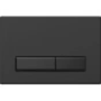 Кнопка смыва Aquatek 009D Slim Черный матовый (клавиша прямоугольная) (KDI-0000025)
