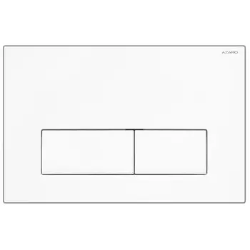 Кнопка смыва Azario AZ-015.01 глянцево-белая