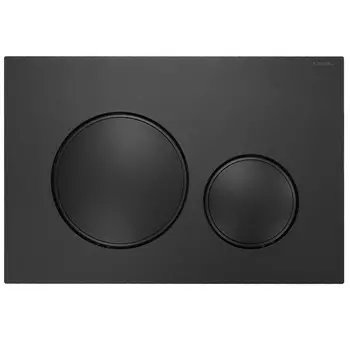 Кнопка смыва Azario AZ-017.04 черная матовая