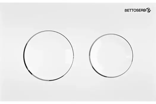 Кнопка смыва BETTOSERB белый глянец (40006466)