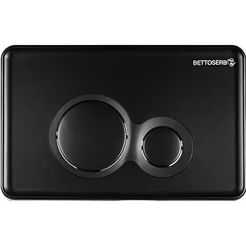 Кнопка смыва BETTOSERB черный матовый (40006459)