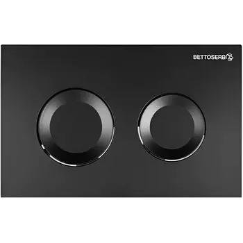 Кнопка смыва BETTOSERB черный матовый (40006467)