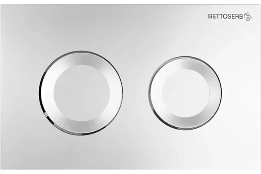 Кнопка смыва BETTOSERB хром матовый (40006468)