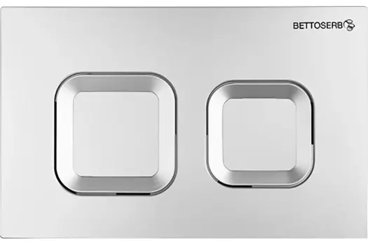 Кнопка смыва BETTOSERB хром матовый (40006472)