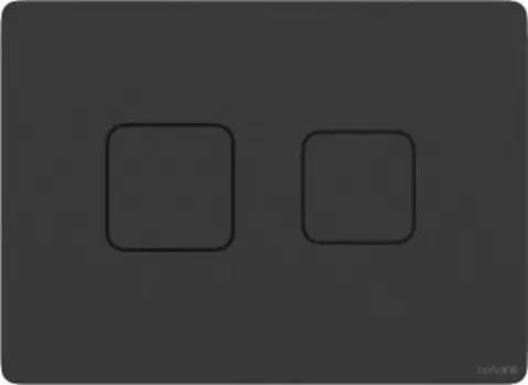 Кнопка смыва Cersanit ACCENTO SQUARE для AQUA 50 черный матовый (63838)