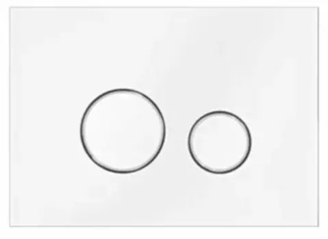 Кнопка смыва Cersanit TWINS белый (64116)