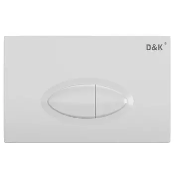 Кнопка смыва D&K Rhein Marx белый (DB1399016)